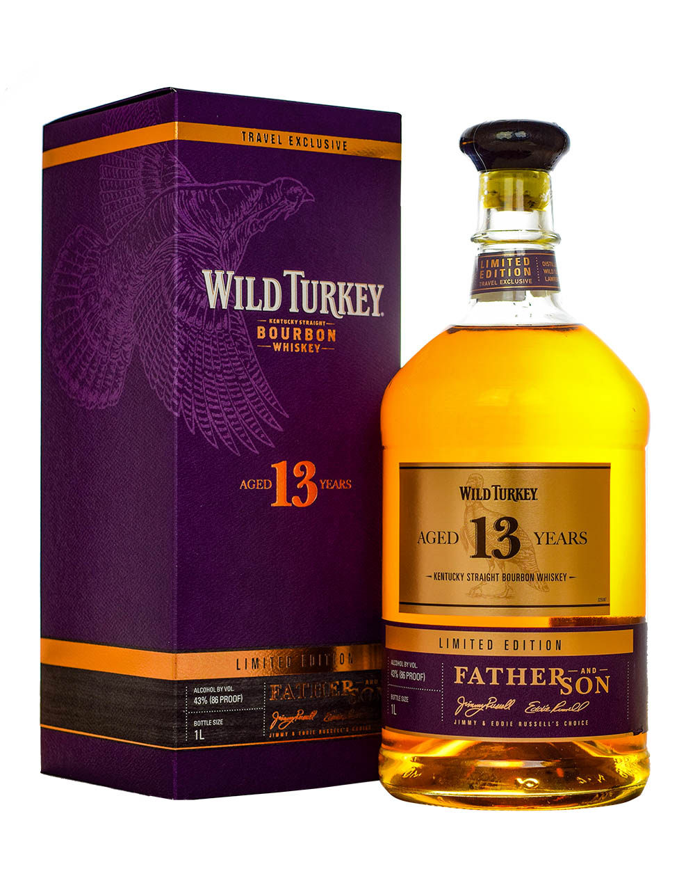 Wild Turkey 13 Years Old Limited Edition Box Musthave Malts MHM