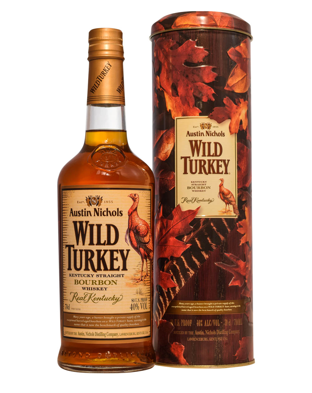 Wild Turkey 80 Proof Brown Label Autumn Release Musthave Malts MHM Tube