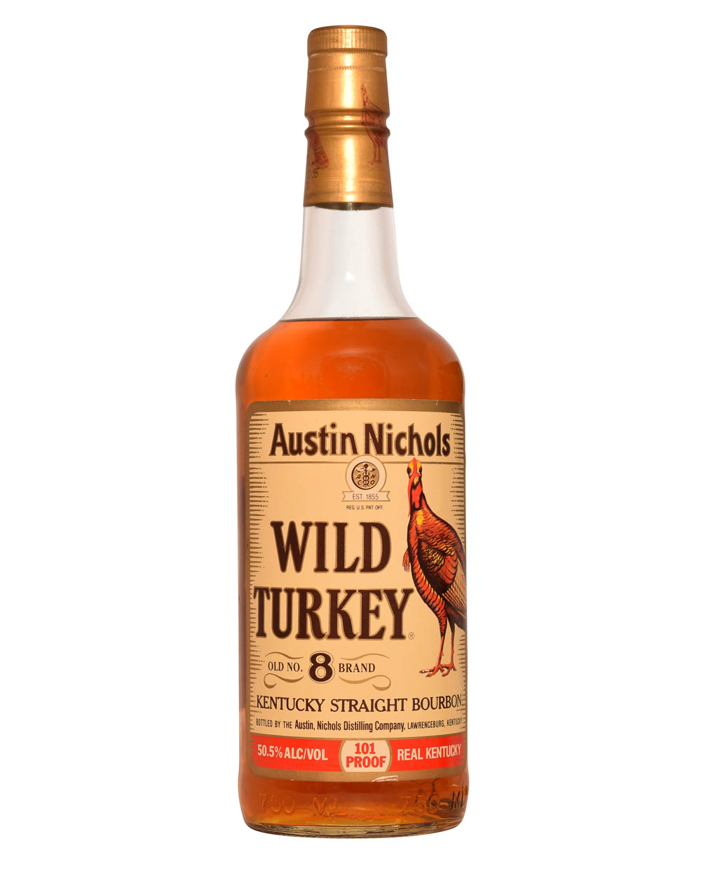 Wild Turkey Old No. 8 Brand 101 Proof Real Kentucky (1995) Musthave Malts MHM