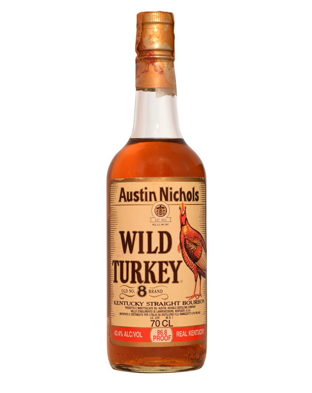 Wild Turkey Old No. 8 Brand 86.8 Proof 0.7L (1994) Musthave Malts MHM
