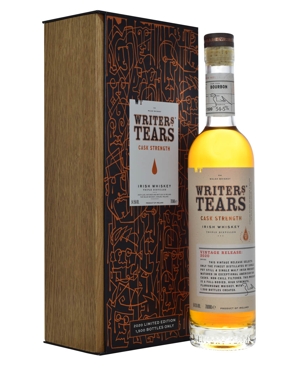 Writer's Tears Cask Strength 2020 Box Musthave Malts MHM