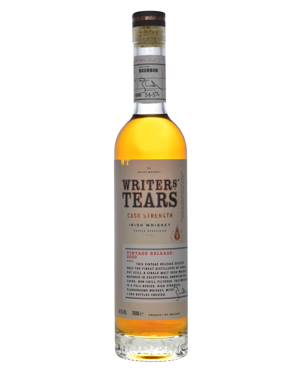 Writer's Tears Cask Strength 2020 Musthave Malts MHM