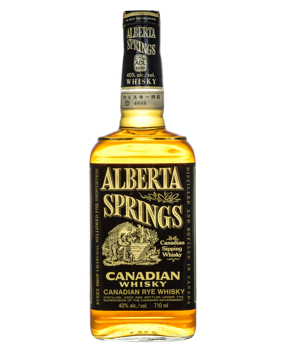 Alberta Springs Canadian Rye Whisky 1972 Must Have Malts MHM