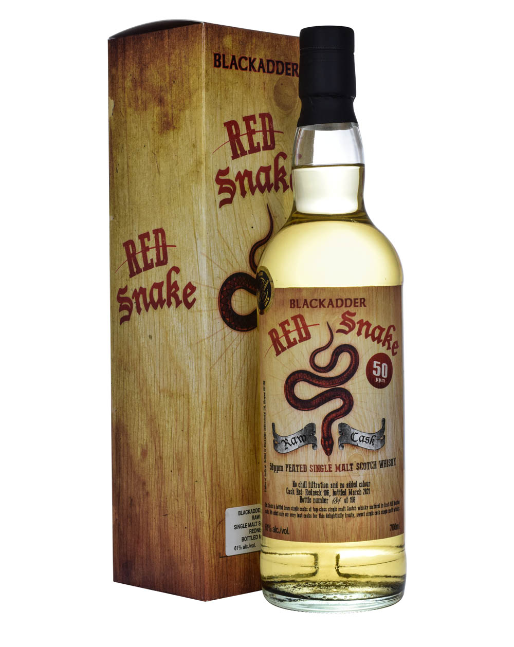 Blackadder Red Snake 50PPM Raw Cask - Must Have Malts