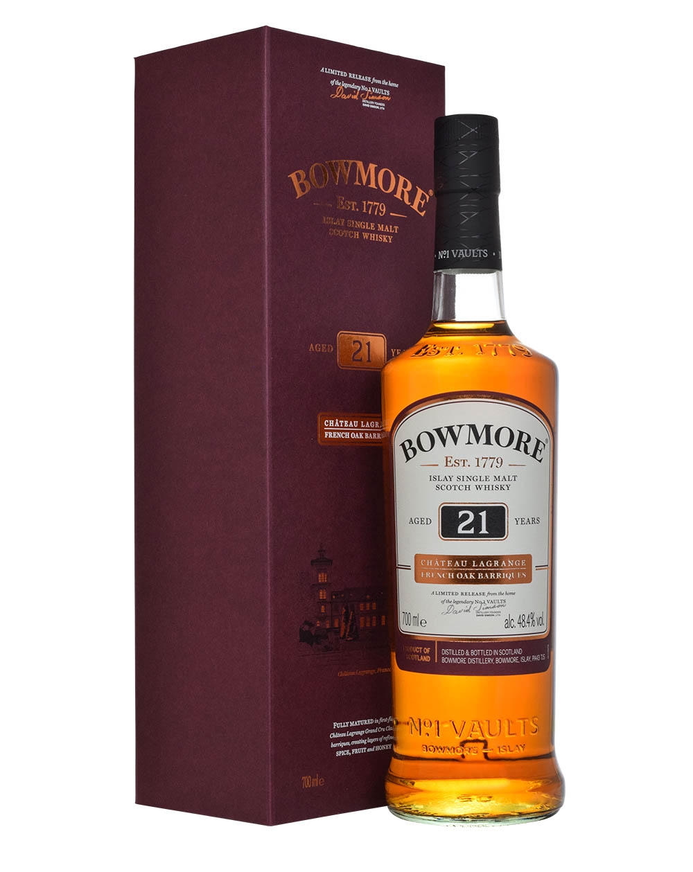 Bowmore 21 Years Old Chateau Lagrange French Oak Box Must Have Malts MHM