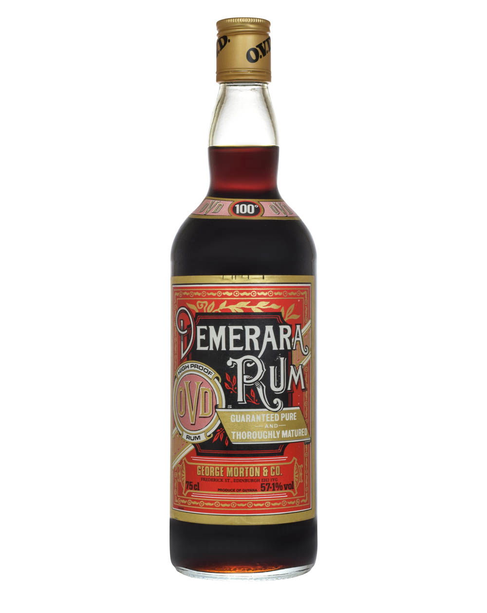 George Morrton Hih Proof OVD Denerara Rum Must Have Malts
