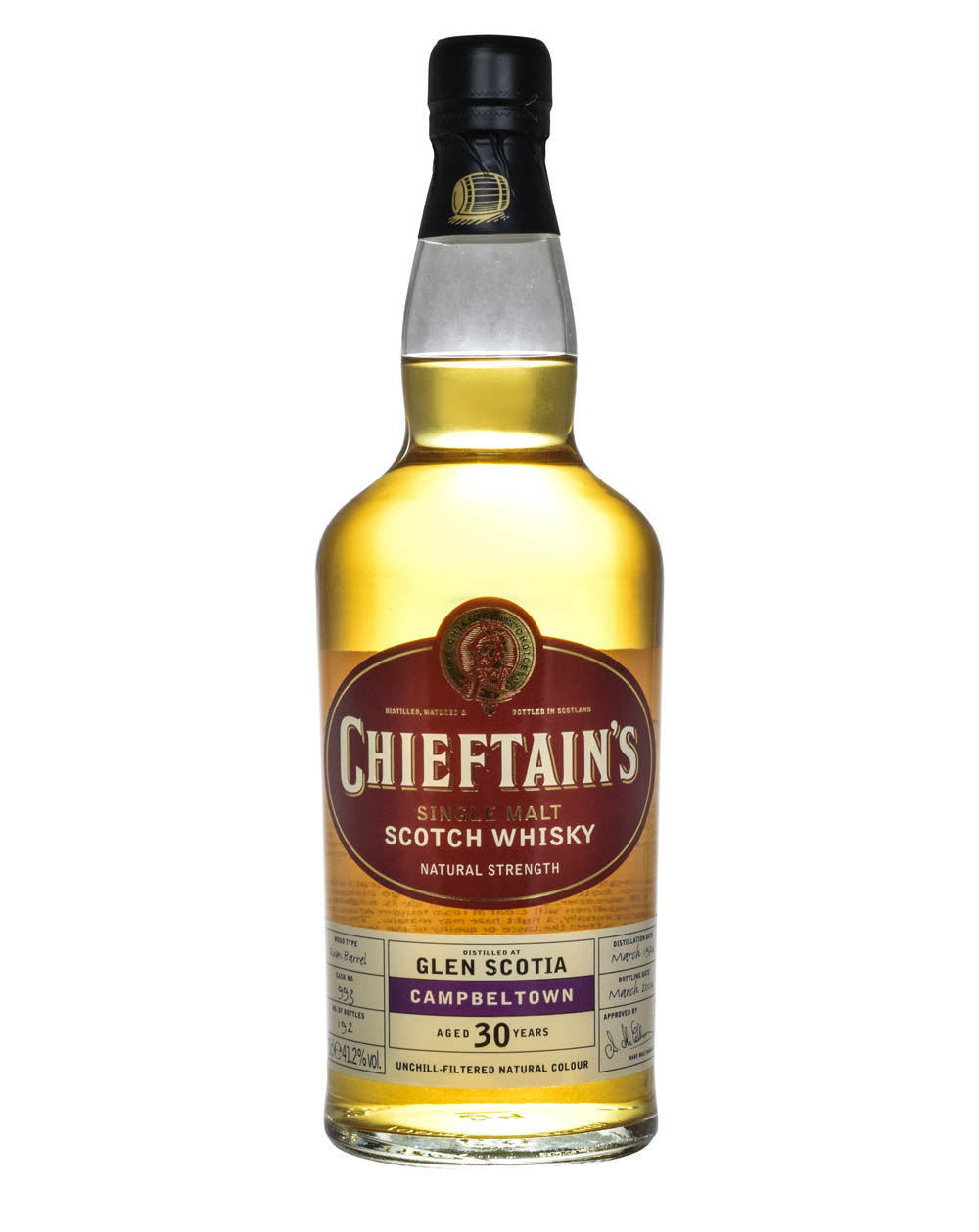 Glen Scotia 30 Years Old Chieftain's 1974 Must Have Malts MHM