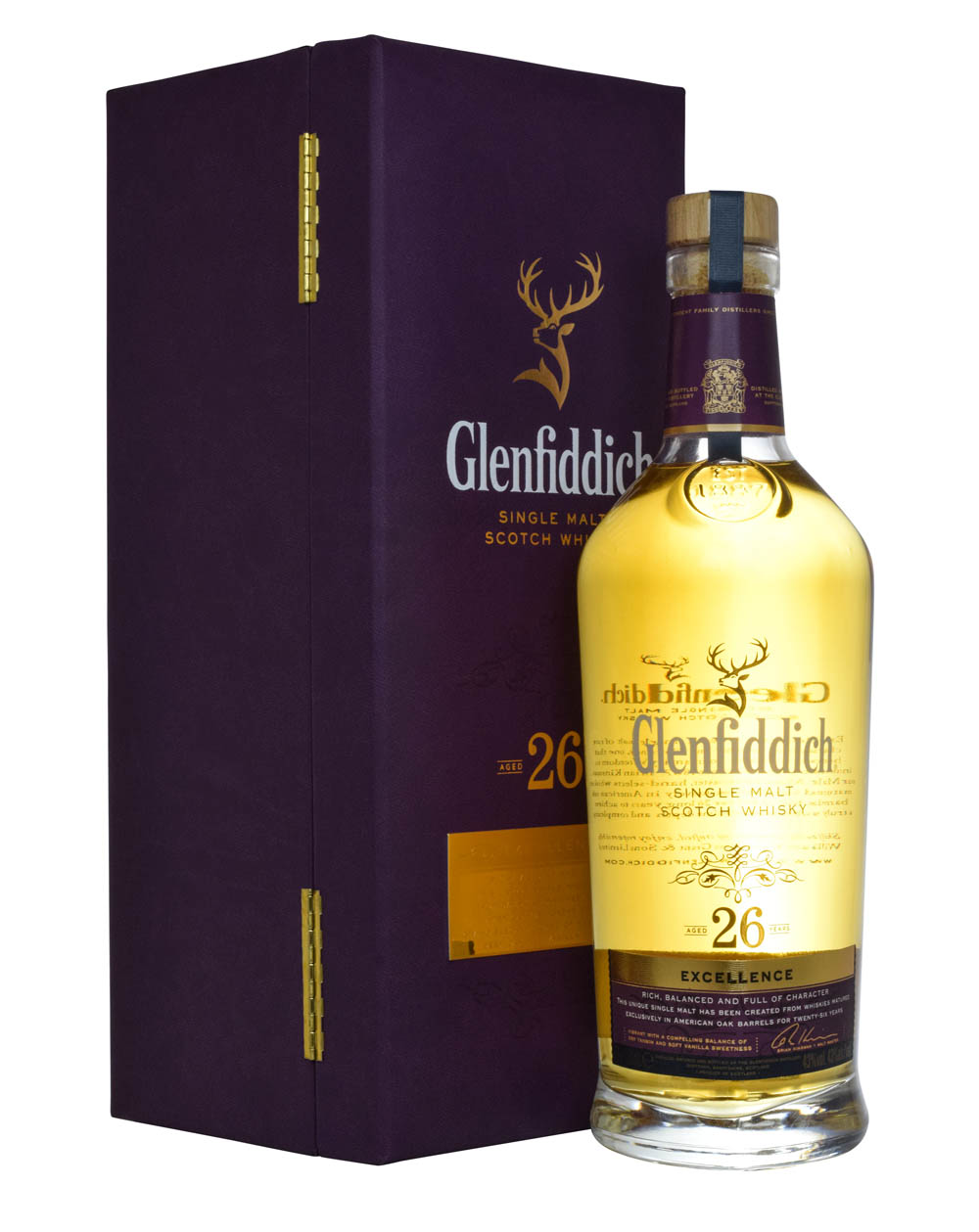 Glenfiddich 26 Years Old Excellence Box Must Have Malts MHM
