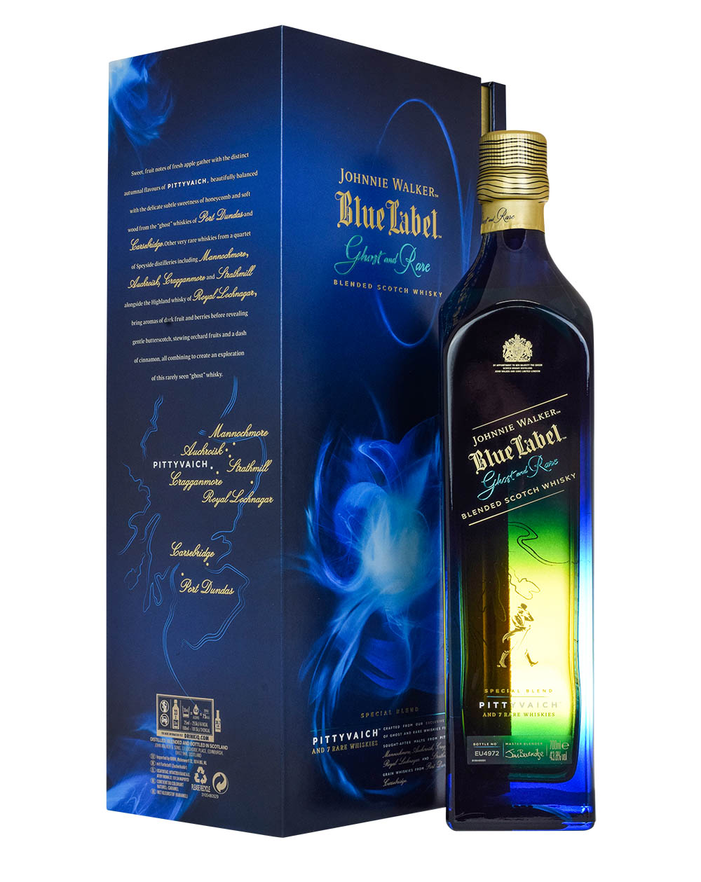 Johnnie Walker Blue Label Ghost And Rare Pittyvaich Box Must Have Malts MHM