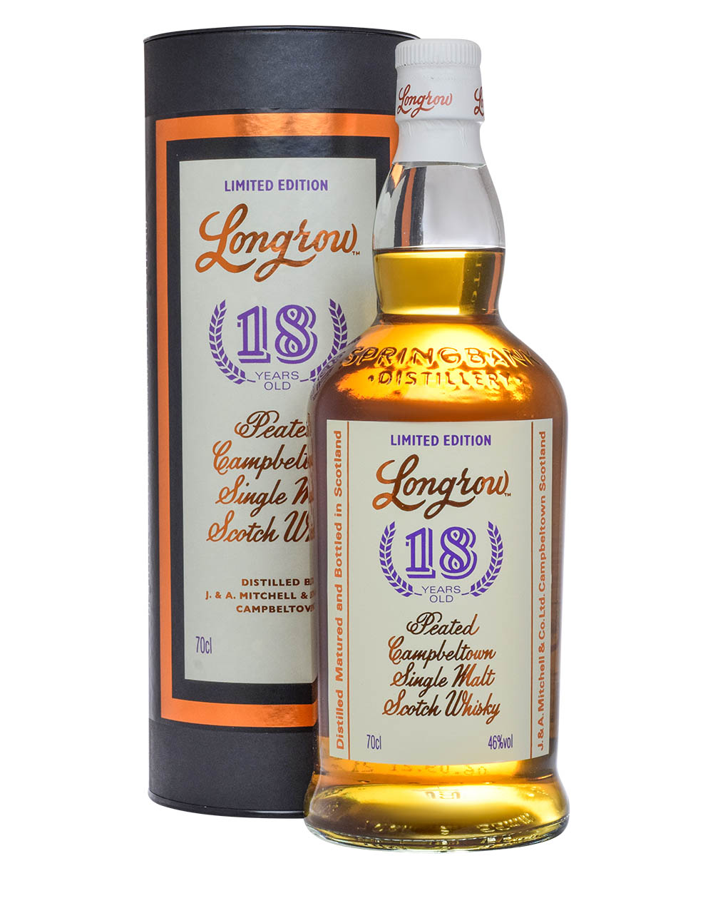 Longrow 18 Years Old 2021 Tube Must Have Malts MHM