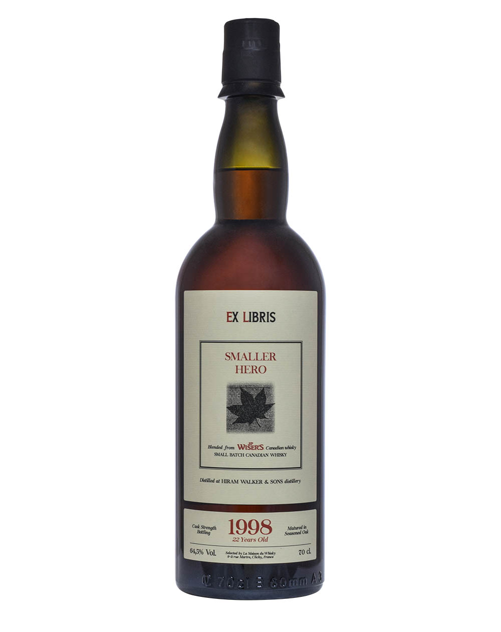 Wiser's 22 Years Old Ex Libris Smaller Hero 1998 Must Have Malts MHM