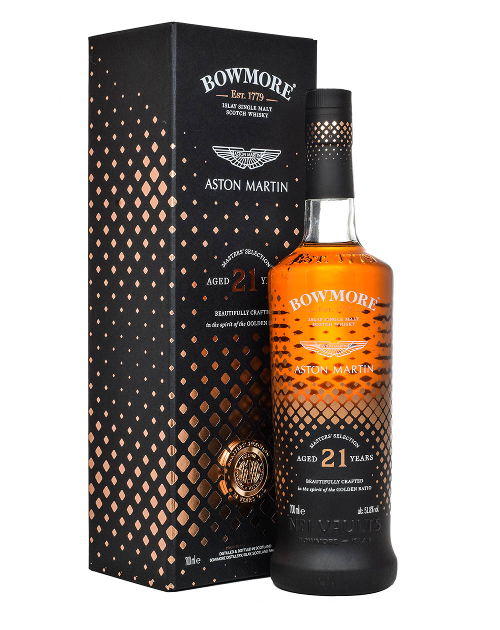 Bowmore 21 Years Old Astmon Martin Box Must Have Malts MHM