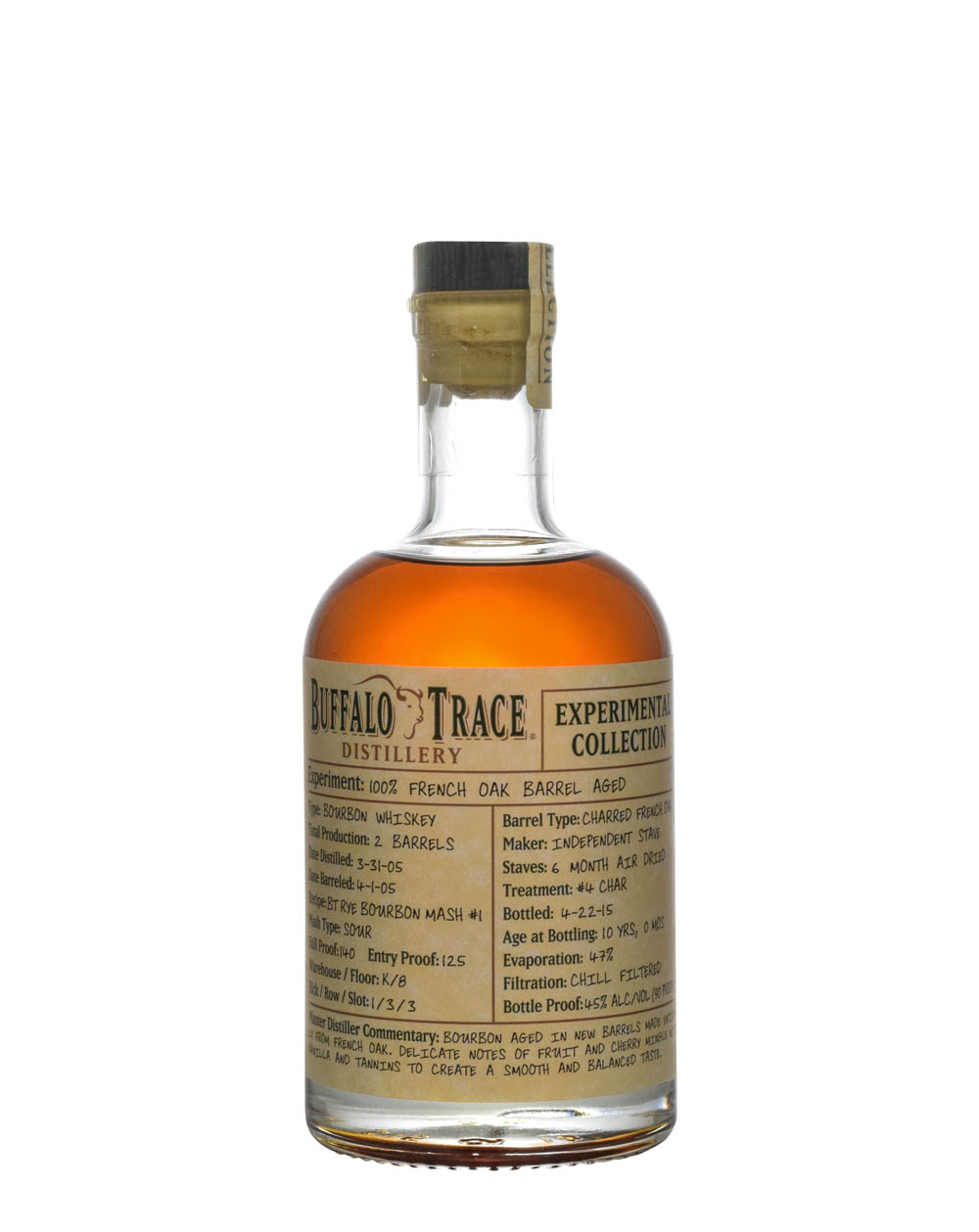 Buffalo Trace Experimental Collection French Oak Barrel Aged Must Have Malts MHM