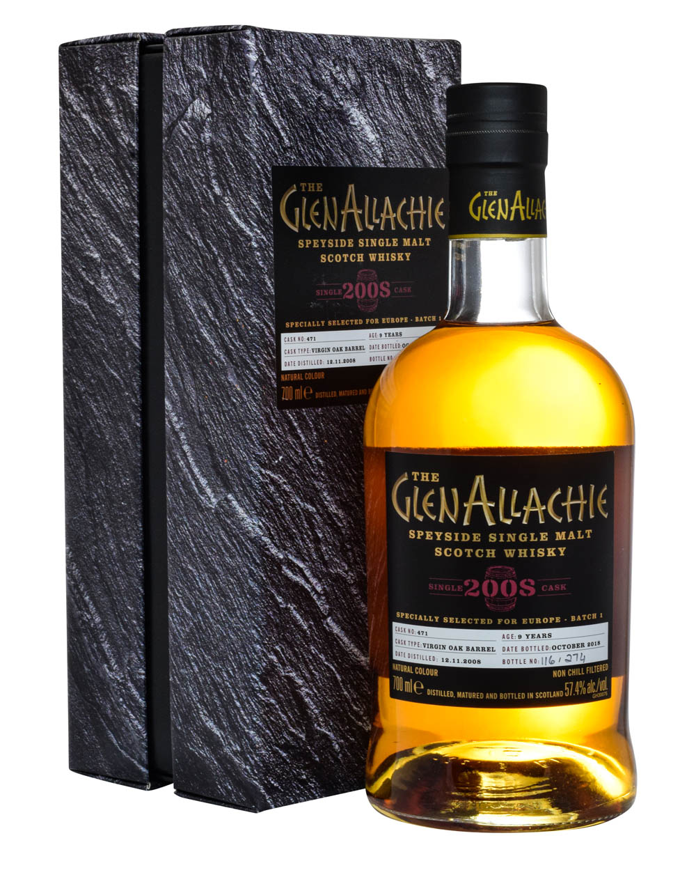 Glenallachie 9 Years Old 2008 Cask #471 Box Musthave Malts MHM
