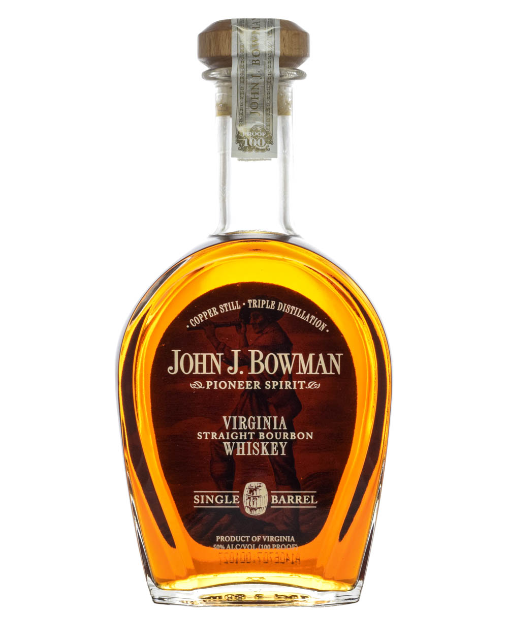 John J. Bowman Single Barrel Virginia Straight Bourbon Whiskey Must Have Malts MHM