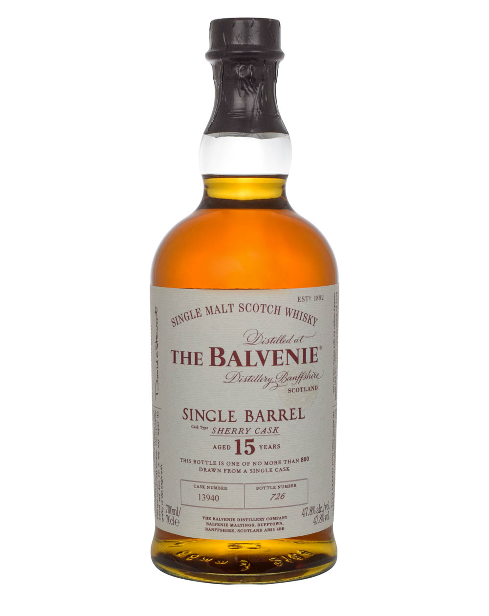 Balvenie 15 Years Old Single Barrel 13940 Must Have Malts MHM