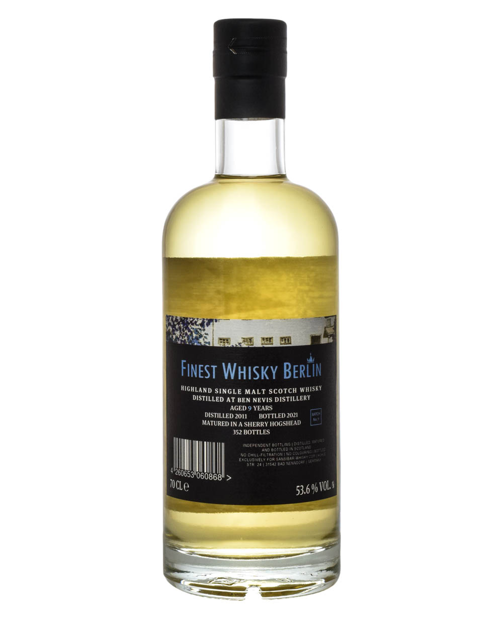 Ben Nevis 9 Years Old Finest Whisky Berlin 2011 Must Have Malts MHM