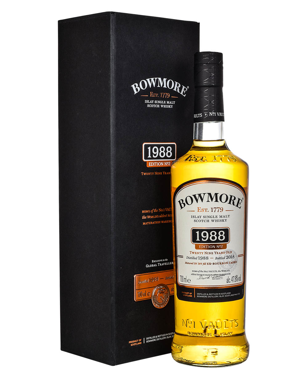 Bowmore 29 Years Old 1988 Edition No. 2 Box Must Have Malts MHM