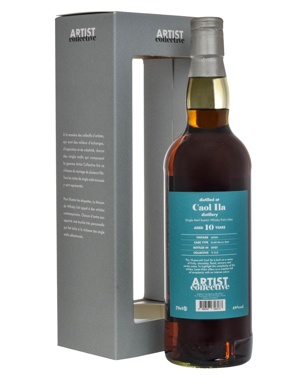 Caol Ila 10 Years Old Artist Collective 2010 Box Must Have Malts MHM