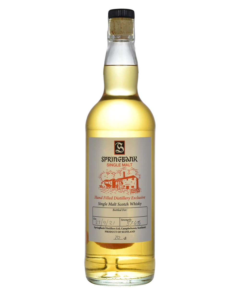 Springbank Hand Filled Distillery Exclusive 2021 57.6% Must Have Malts
