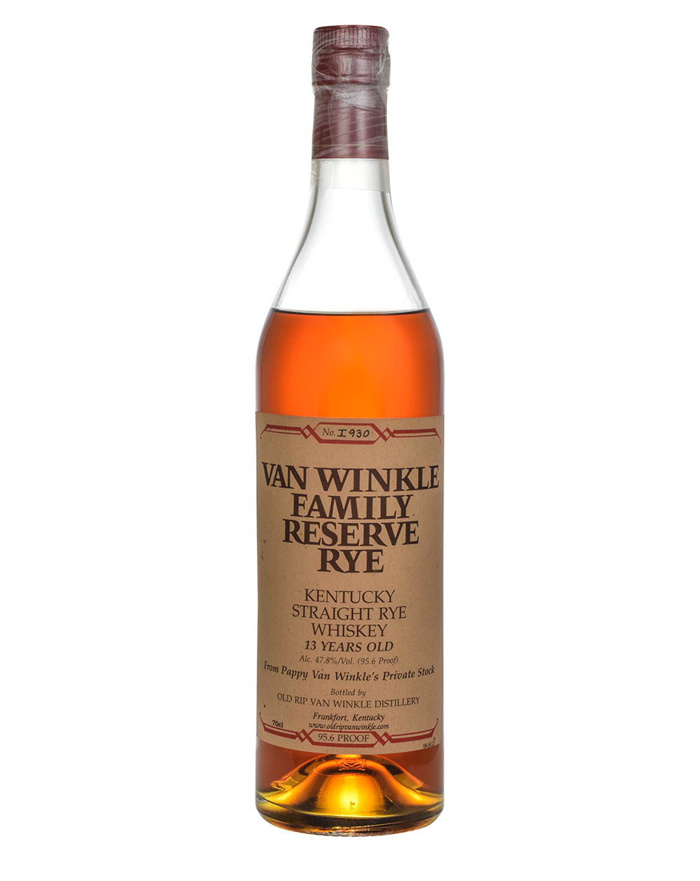 Van Winkle Family Reserve 13 Years Old 2007 Must Have Malts MHM