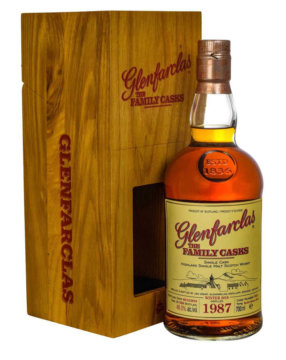 Glenfarclas Family Cask 1987-2018 Box Must Have Malts MHM