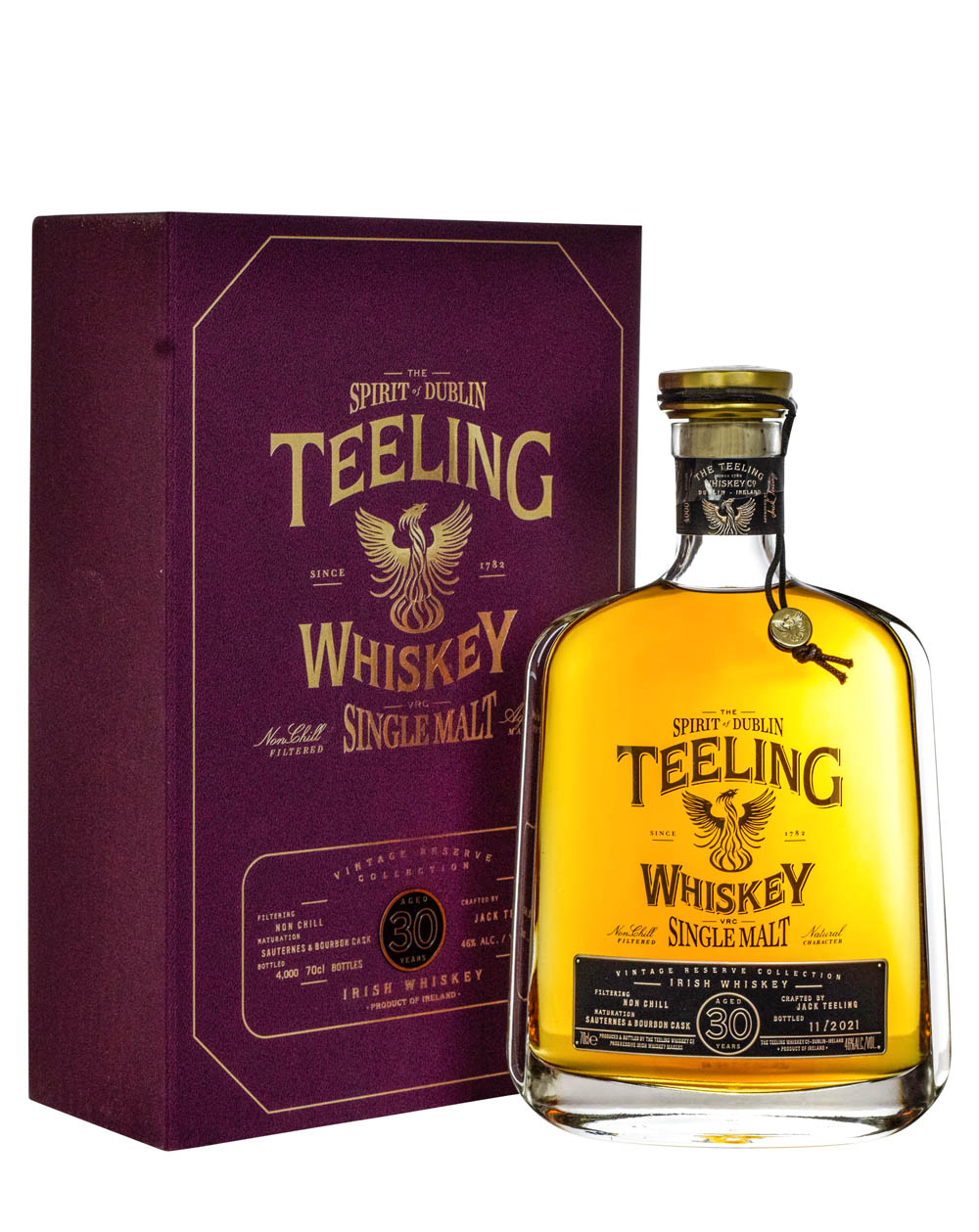 Teeling 30 Years Old 2021 Box Must Have Malts MHM