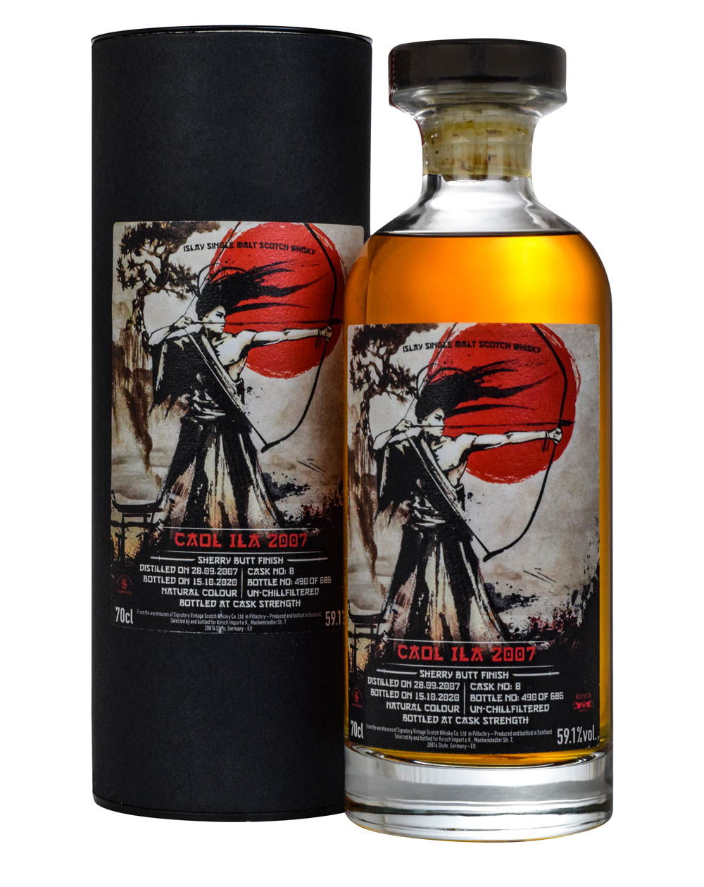 Caol Ila 13 Years Old 2007-2020 Cask #8 Tube Must Have Malts MHM