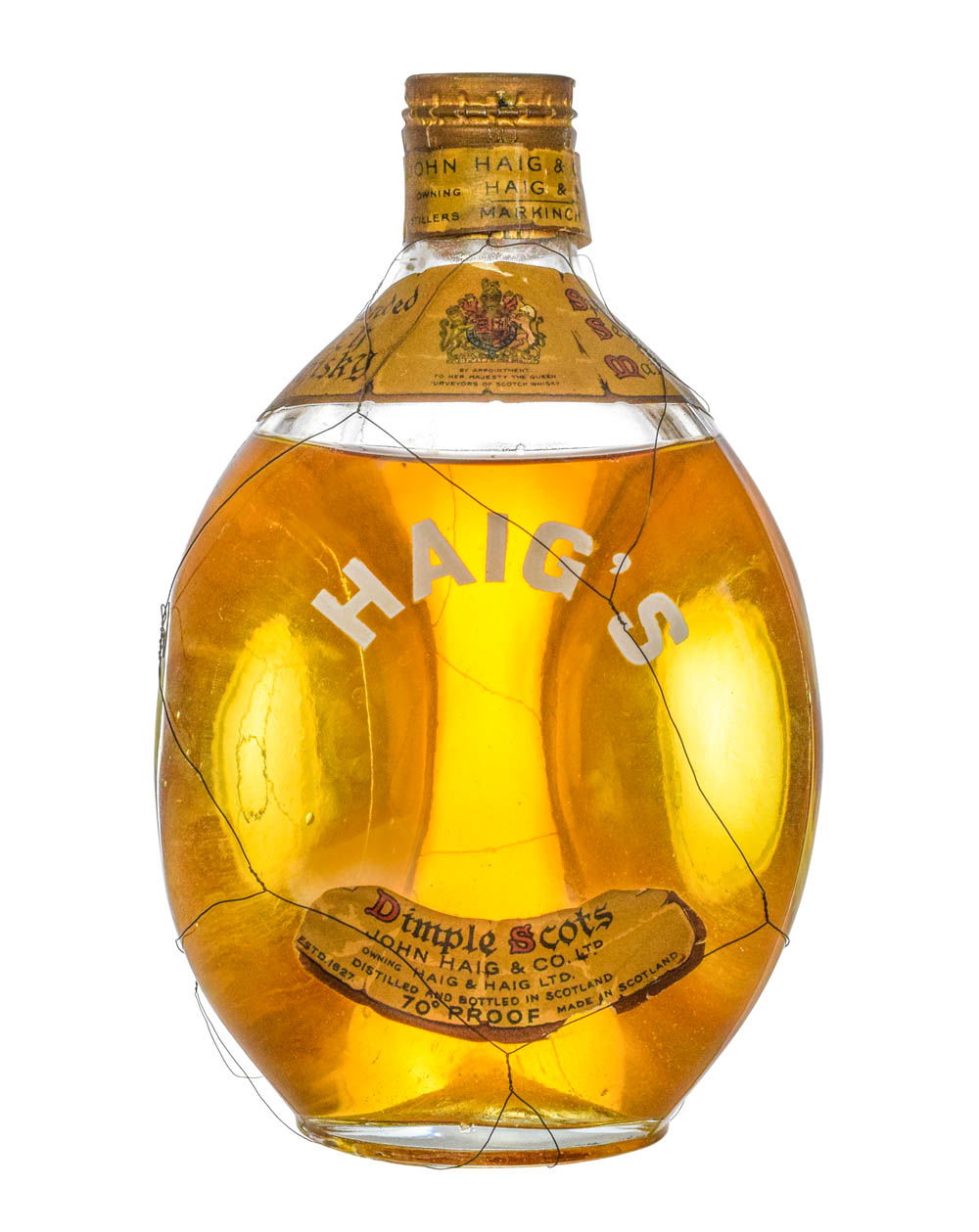 Haig's Dimple Scots 70 Proof 1950s - Musthave Malts