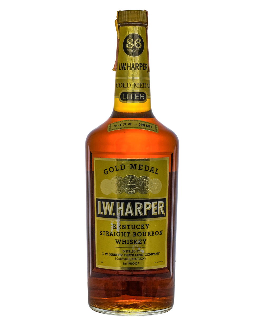 I.W. Harper Gold Medal Japanese Export 1L - Musthave Malts