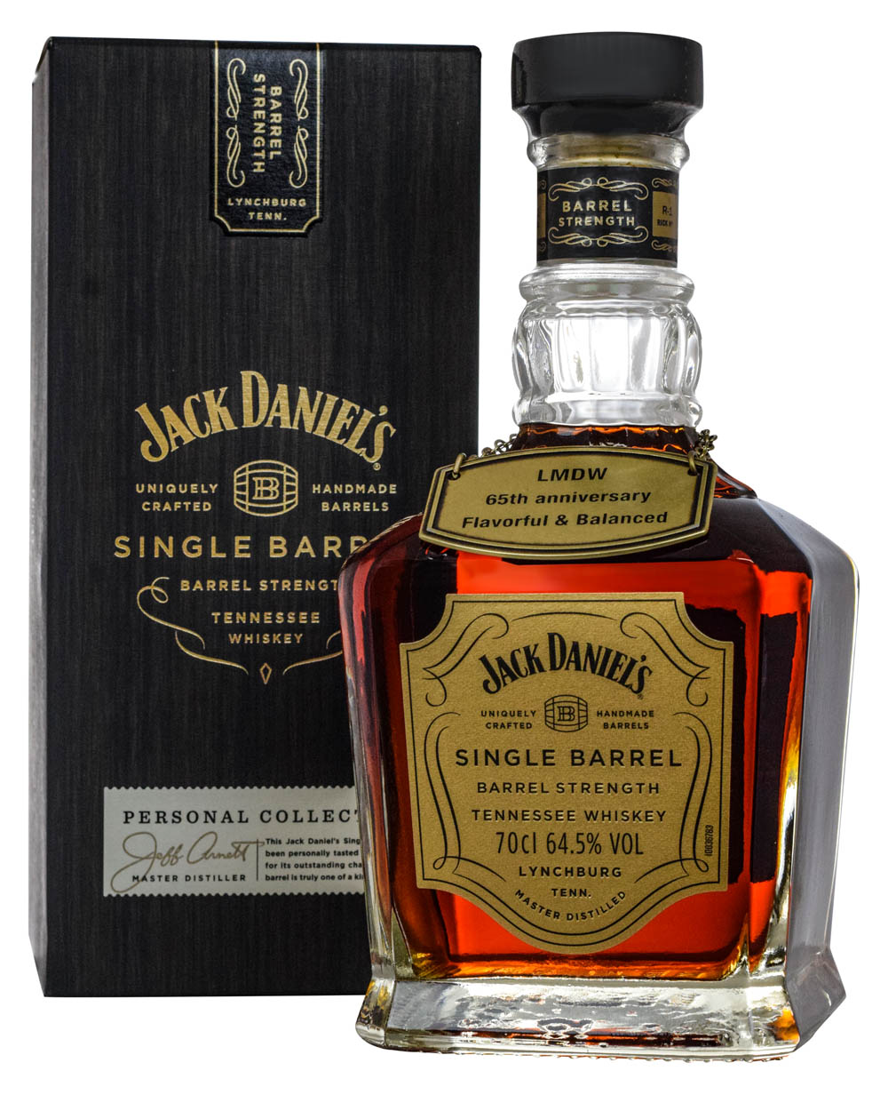 Jack Daniel's Single Barrel LMDW 65th Anniversary Flavorful & Balanced Box Must Have Malts MHM