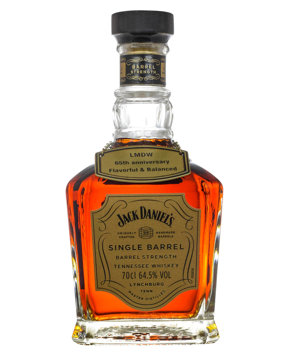 Jack Daniel's Single Barrel LMDW 65th Anniversary Flavorful & Balanced Must Have Malts MHM