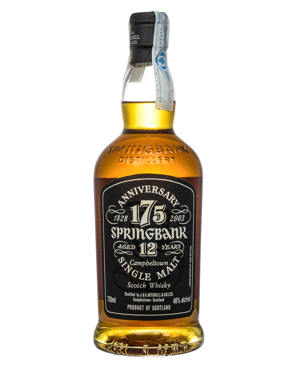 Springbank 12 Years Old 175th Anniversary Must Have Malts MHM