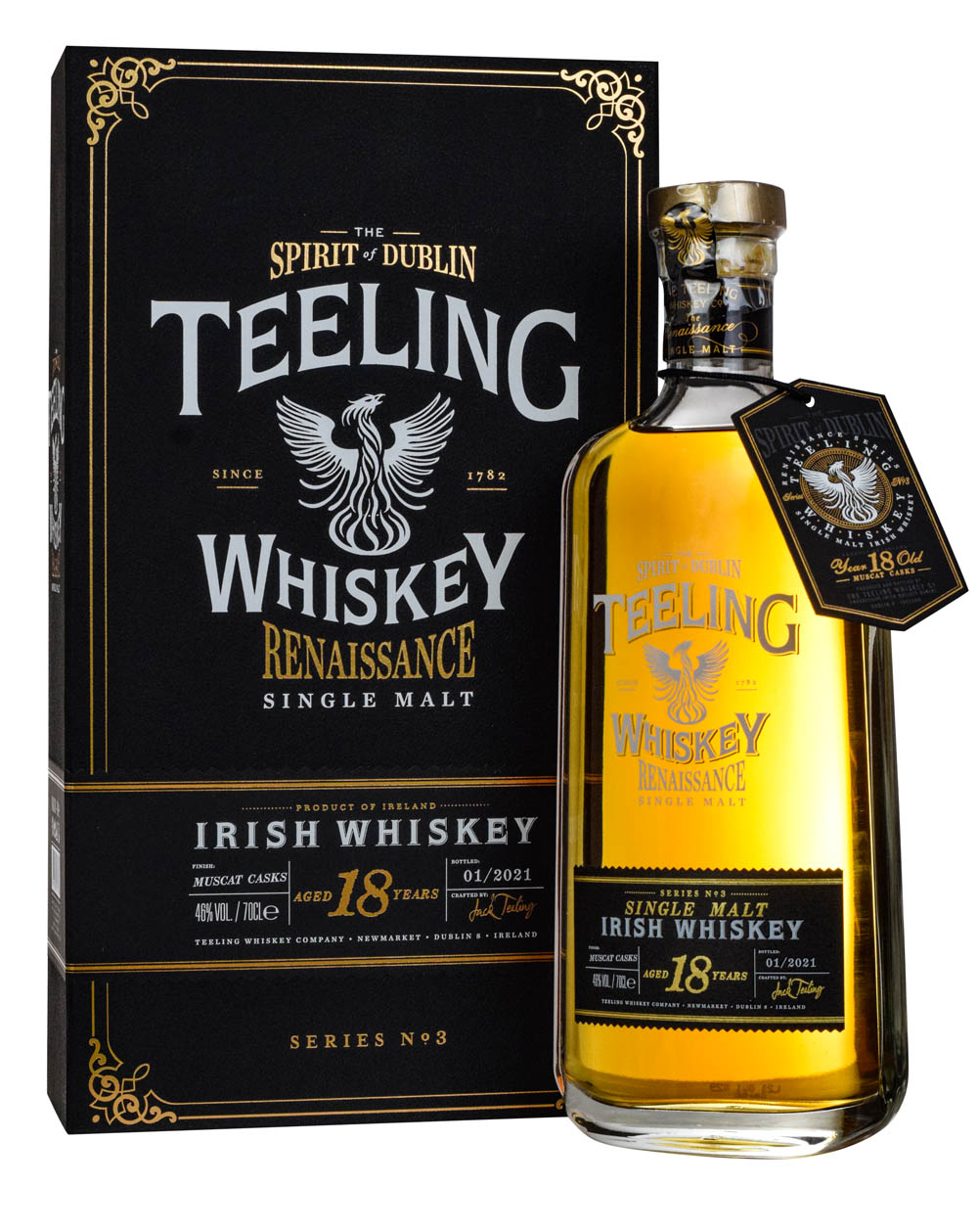 Teeling 18 Years Old Renaissance Muscat Casks Box Must Have Malts MHM