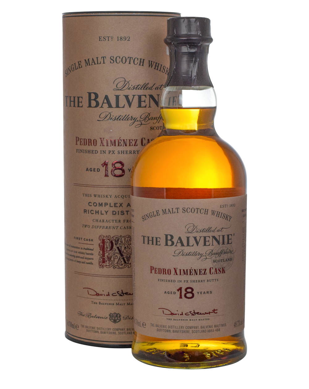 Balvenie 18 Years Old Pedro Ximenez Cask Finish - Musthave Malts