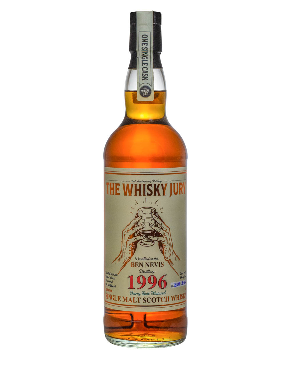Ben Nevis Sherry Butt The Whisky Jury 1996-2021 Must Have Malts MHM