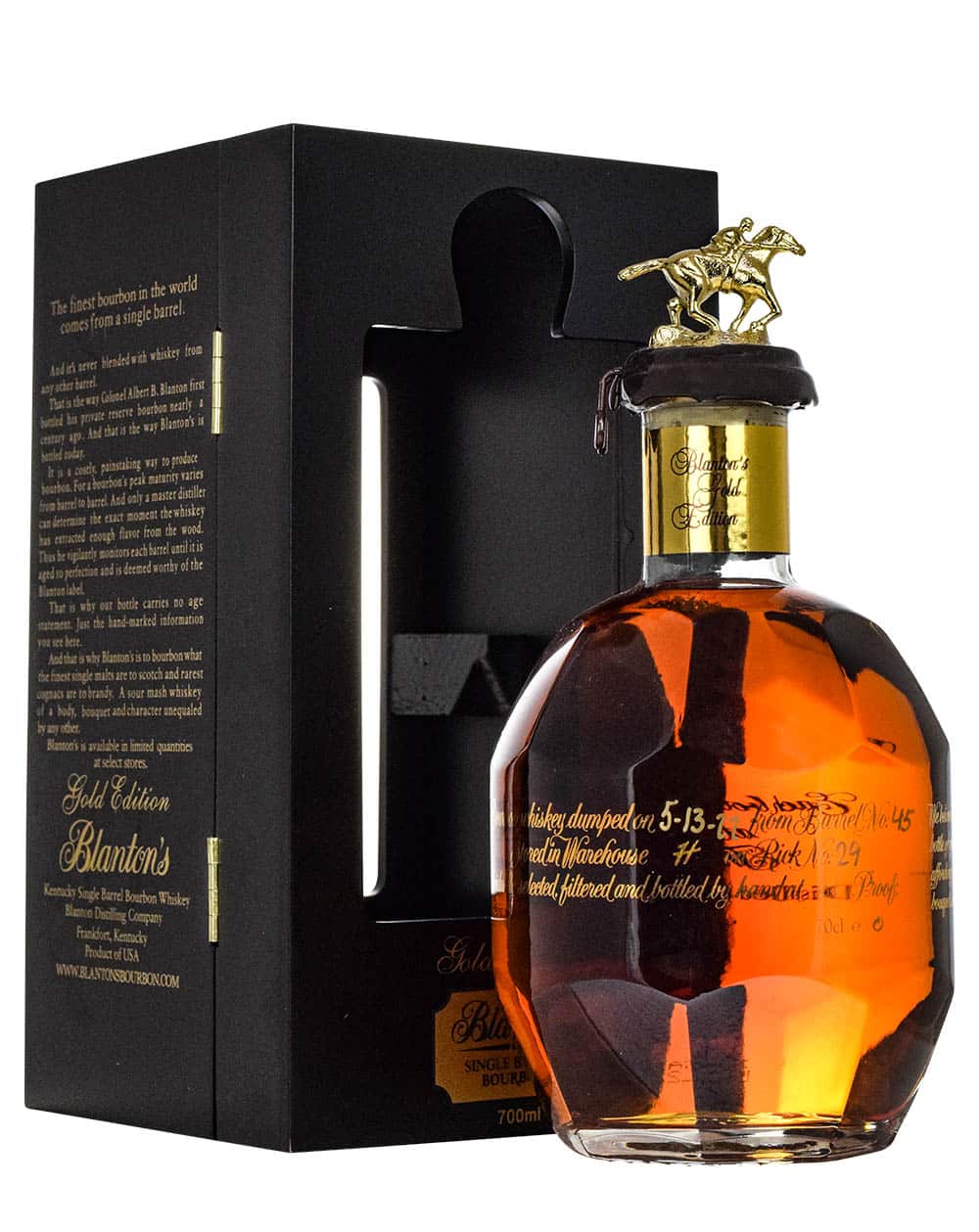 Blanton's Gold Collector's Box 700ml B Musthave Malts MHM