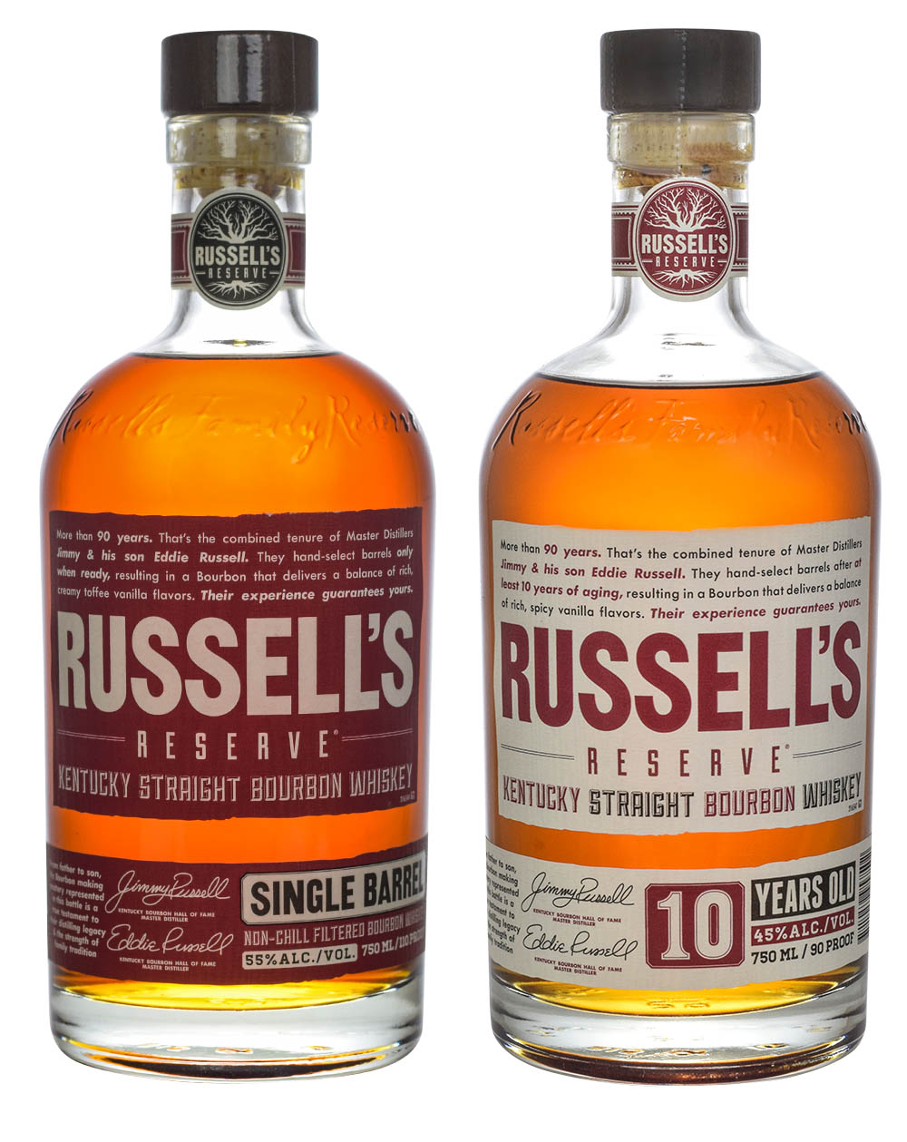 Russell's Reserve Single Barrel & 10 Years Old - Must Have Malts