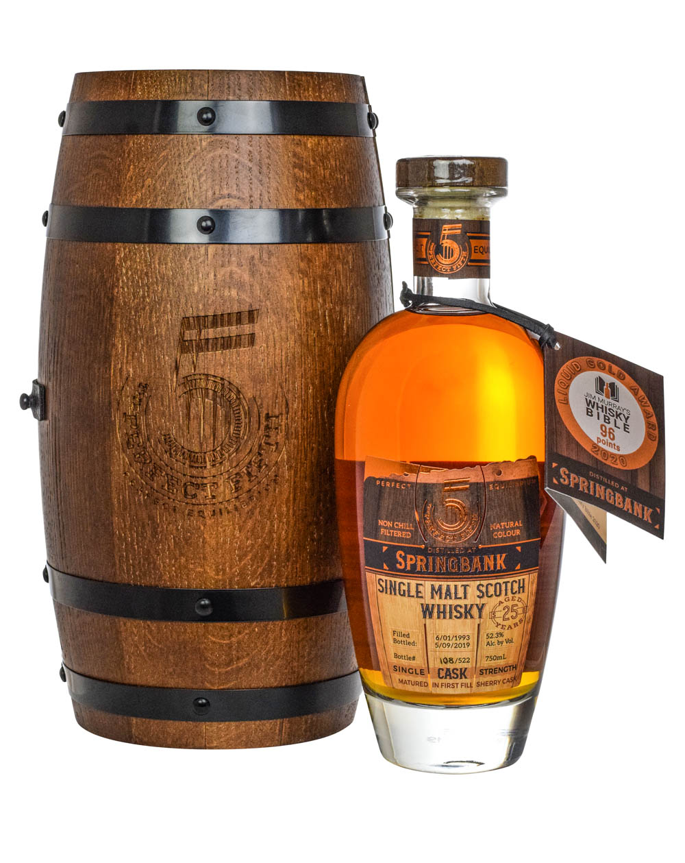Springbank 25 Years Old The Perfect Fifth 1993 - Must Have Malts