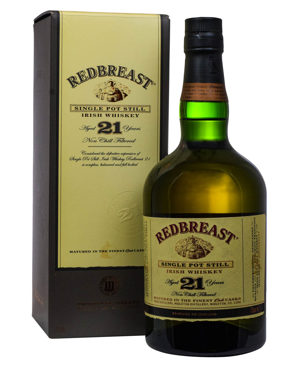 Redbreast 21 Years Old Finest Oak Cask Box Must Have Malts MHM
