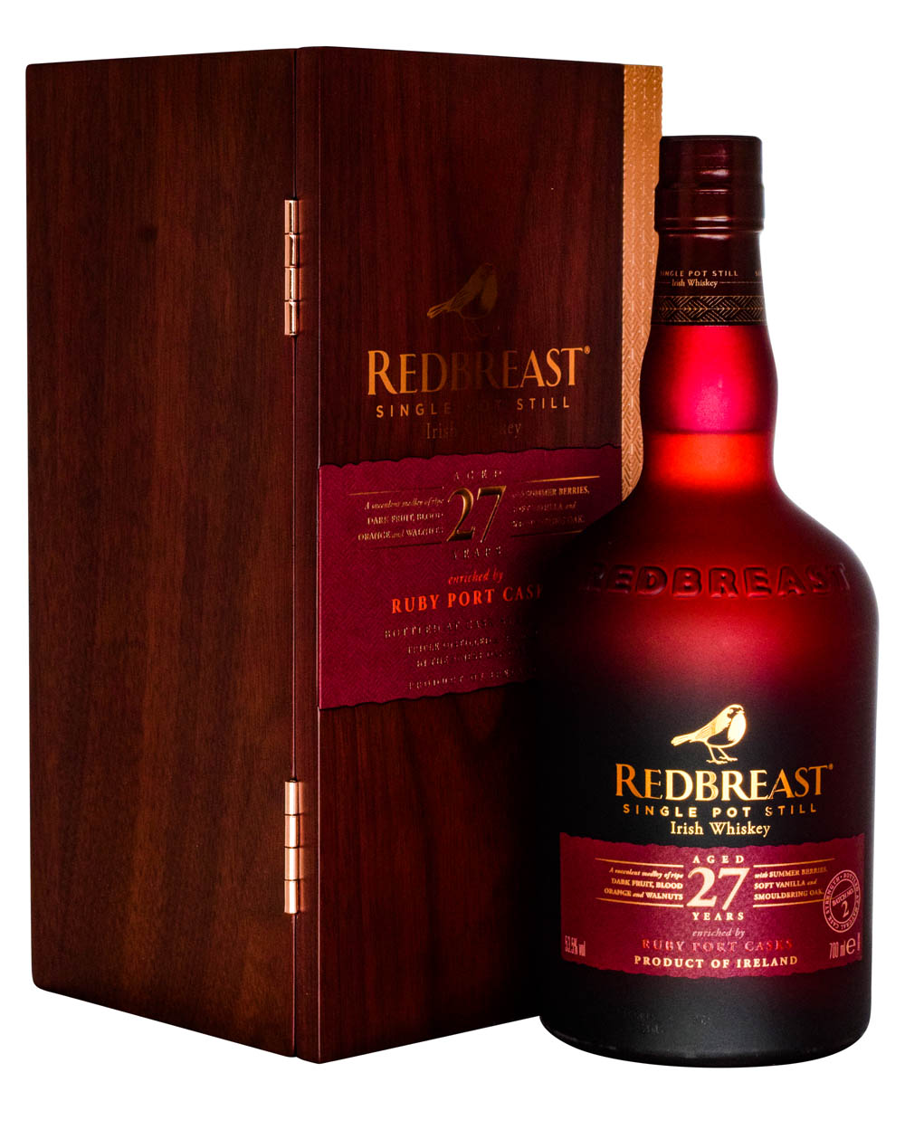 Redbreast 27 Years Old Port Cask Irish Whiskey Batch #2 Box Must Have Malts MHM