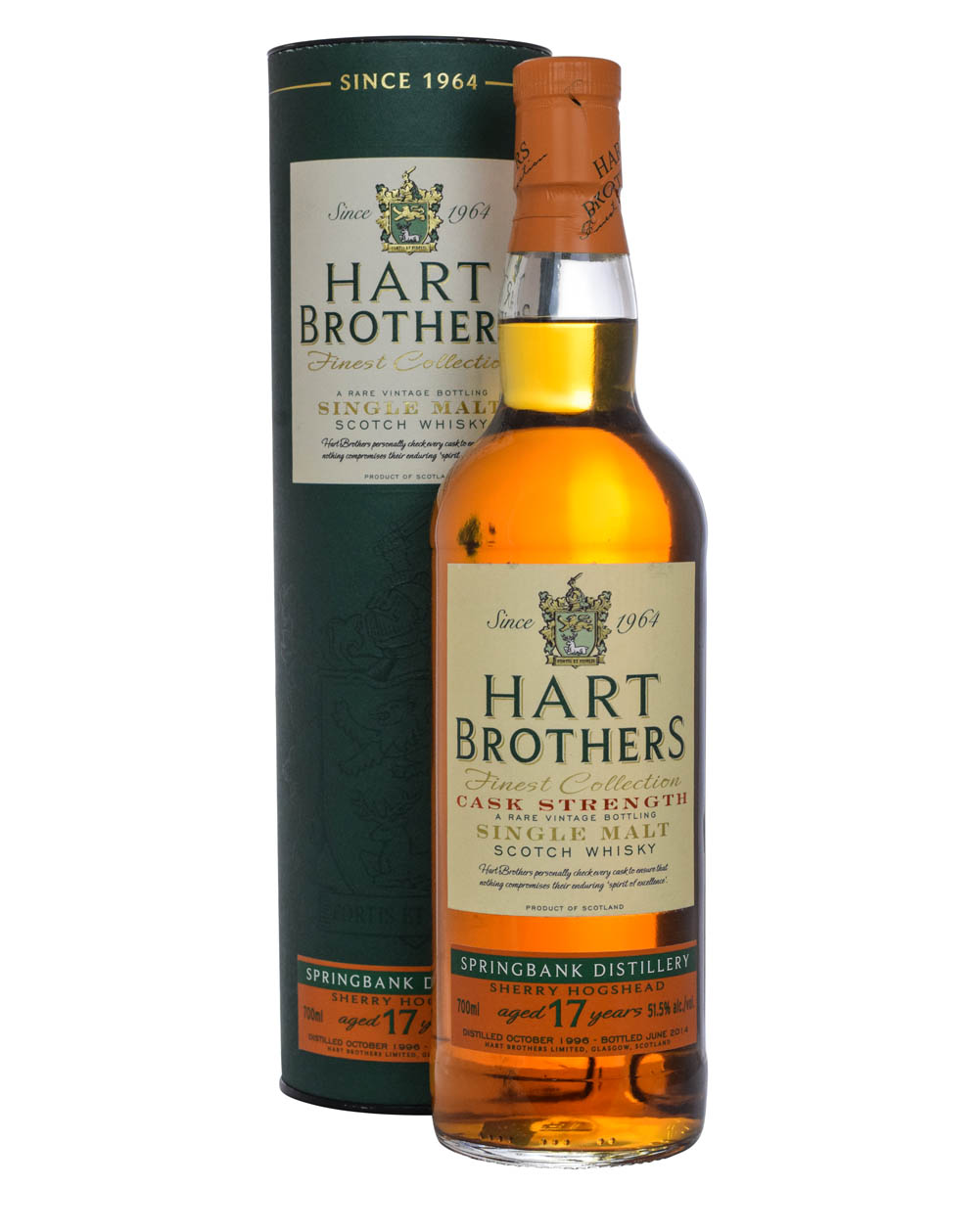 Springbank 17 Years Old Hart Brothers Port Finish 1996-2014 Tube Must Have Malts MHM