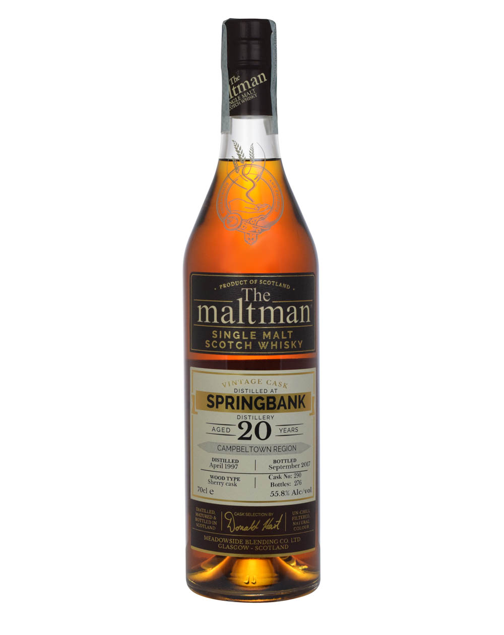 Springbank 20 Years Old Maltman 1997-2017 Must Have Malts MHM