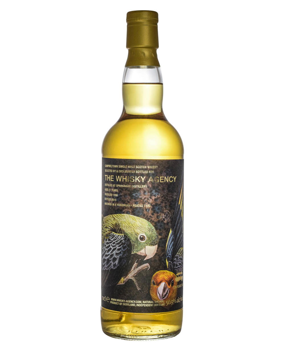 Springbank 21 Years Old Whisky Agency 1996-2018 Must Have Malts MHM