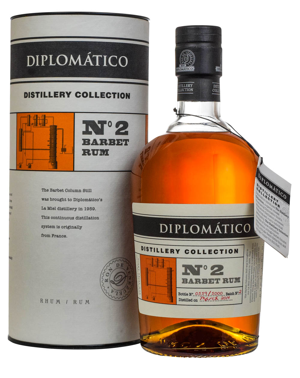 Diplomatico Distillery Collection No2 Barbet Rum Tube Must Have Malts MHM