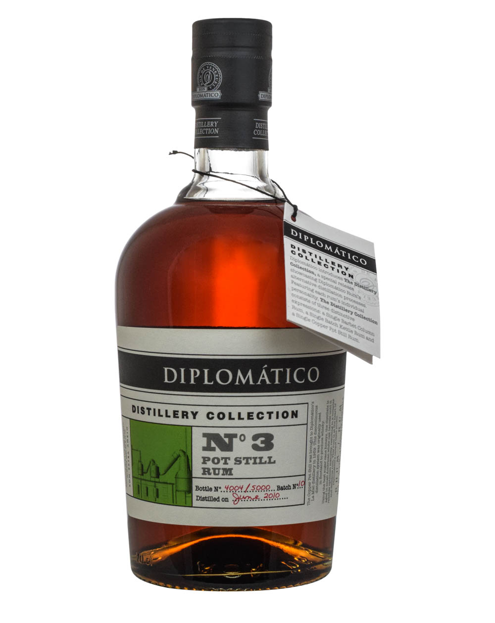 Diplomatico Distillery Collection No3 Pot Still Rum Must Have Malts MHM