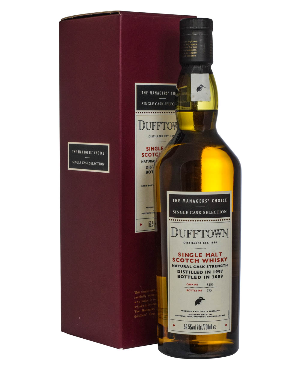 Dufftown The Managers' Choice Cask #8153 1997-2009 Box Must Have Malts MHM