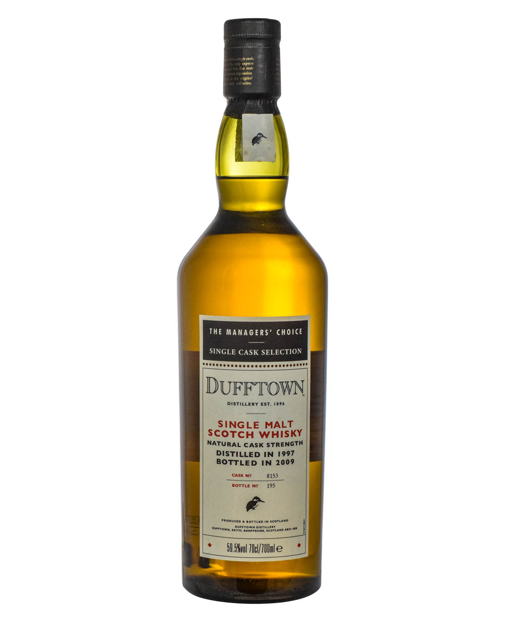 Dufftown The Managers' Choice Cask #8153 1997-2009 Must Have Malts MHM (1)