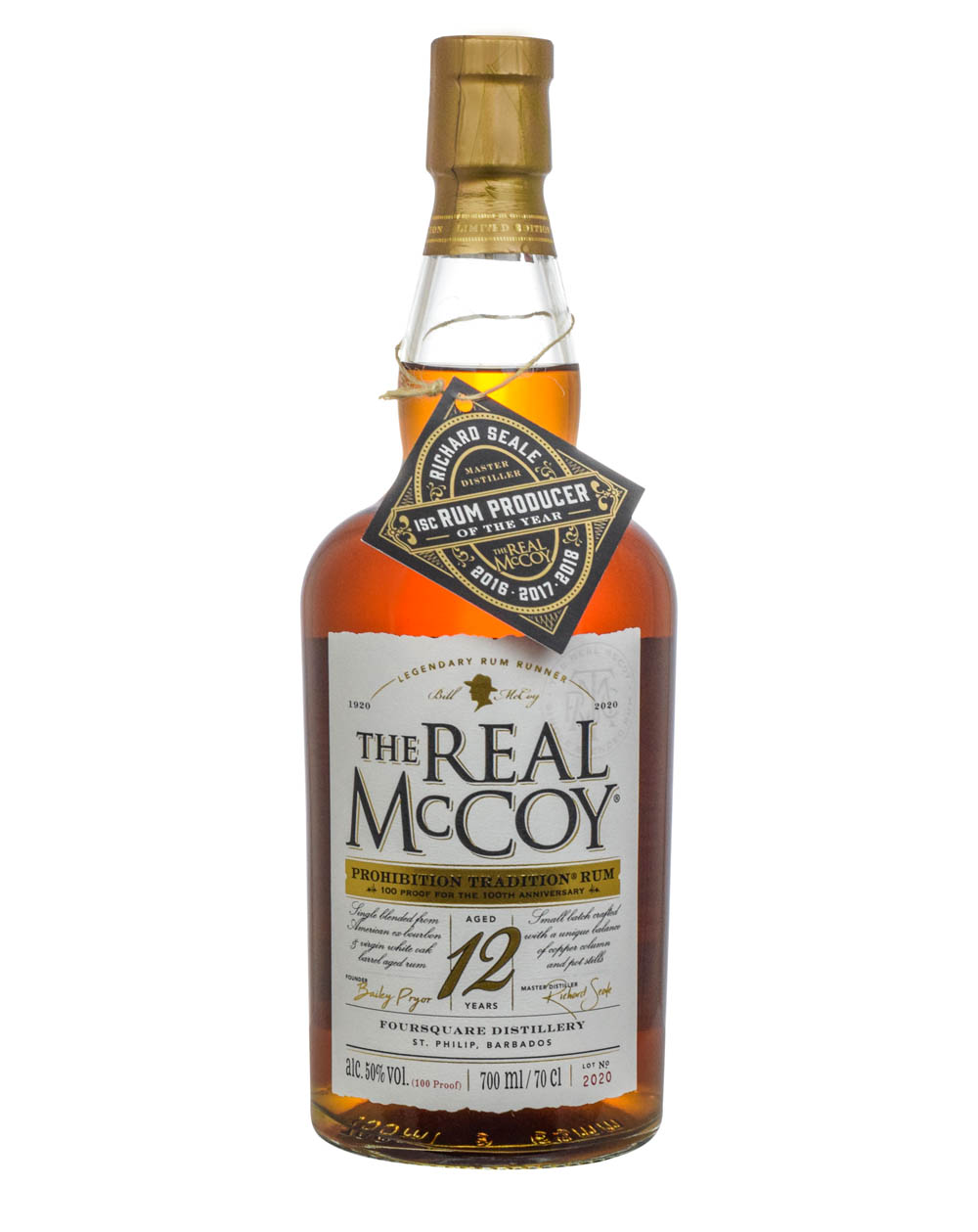 Foursquare 12 Years Old Real McCoy Prohibition Tradition Rum 100th Anniversary Must Have Malts MHM