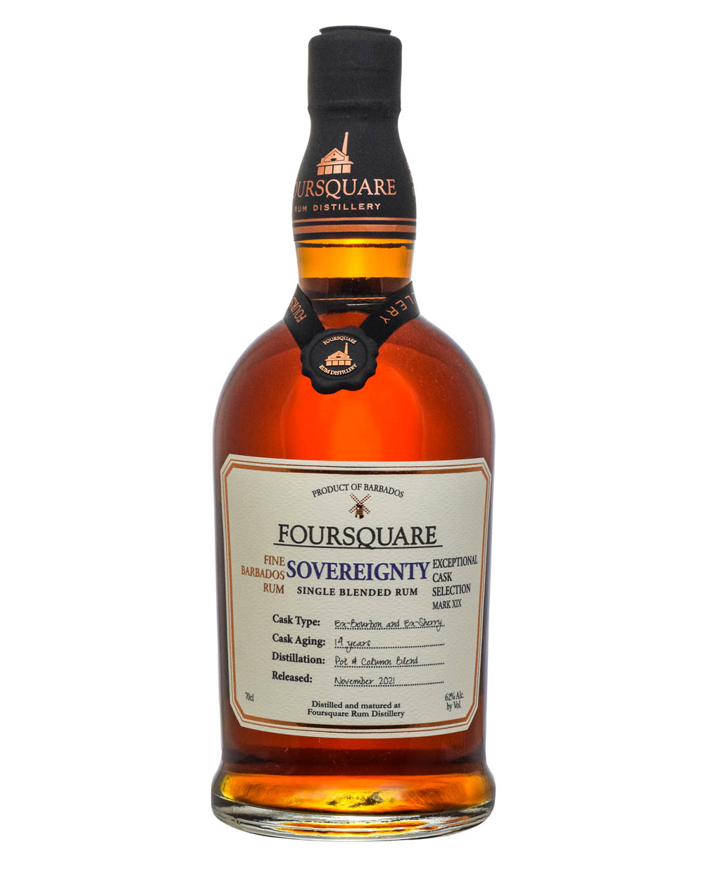 Foursquare 14 Years Old Sovereignty Rum 2021 Must Have Malts MHM